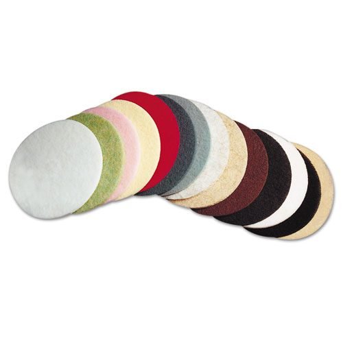 7910015012973 SKILCRAFT Spray Buffer Floor Pads, 20" Diameter, Red, 5/Box