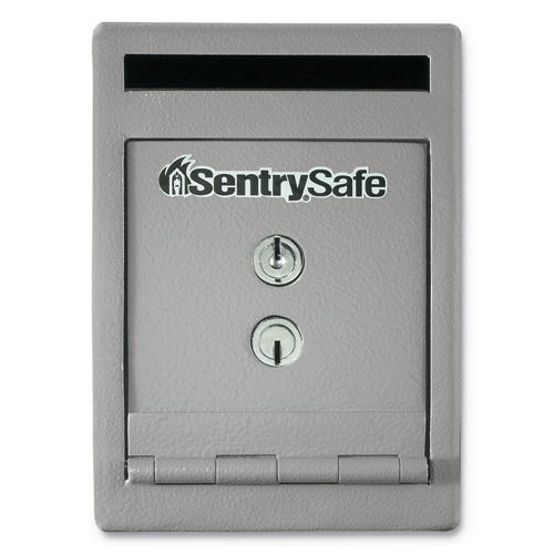 UC025K Safe, 0.23 cu ft, 6 x 12.3 x 8.5, Silver