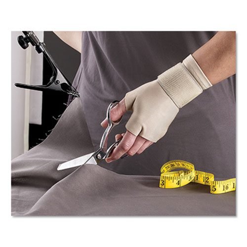 Energizing Support Glove, Small/Medium, Fits Palm Size 6.5" - 8.0", Tan - Image 3