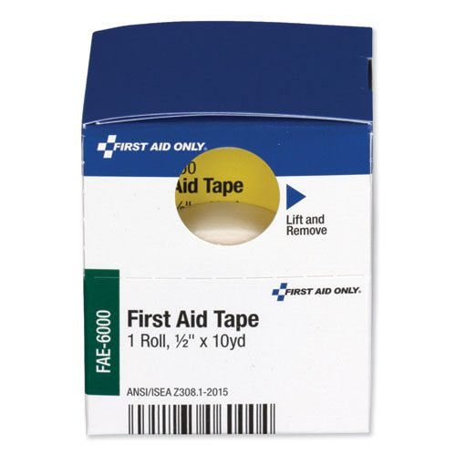 First Aid Tape, Acrylic, 0.5" x 10 yds, White - Image 2