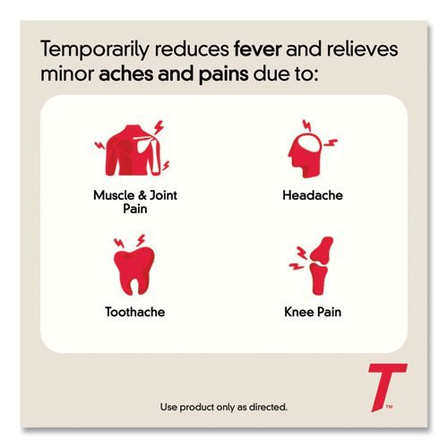 Extra Strength Caplets, Two-Pack, 50 Packs/Box - Image 2