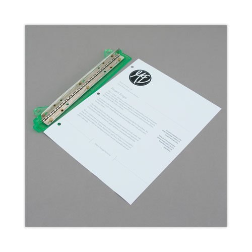 6-Sheet Trident Binder Punch, Three-Hole, 1/4" Holes, Assorted Colors - Image 4