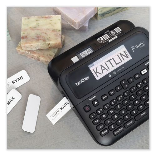 D-610BTVP Connected Label Maker with Color Display, 30 mm/s Print Speed, 14.2 x 6 x 13.3 - Image 4