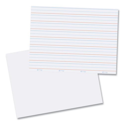GoWrite! Dry Erase Learning Boards, 8.25 x 11, White Surface, 5/Pack - Image 3