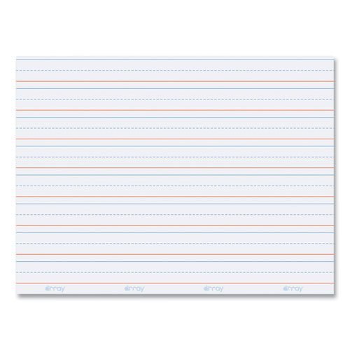 GoWrite! Dry Erase Learning Boards, 8.25 x 11, White Surface, 5/Pack - Image 4